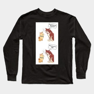 Cat & Dog Long Sleeve T-Shirt